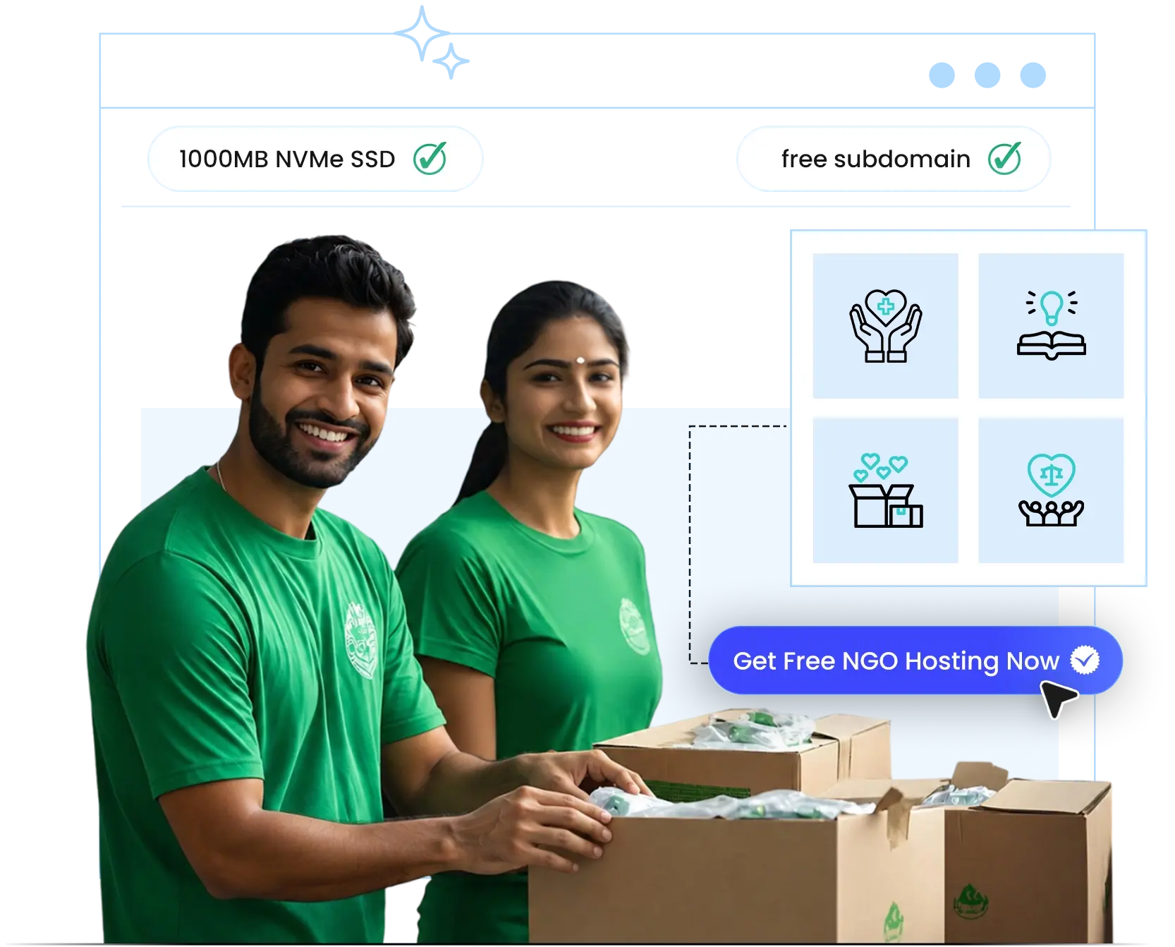 Free Hosting for Every Type of NGO