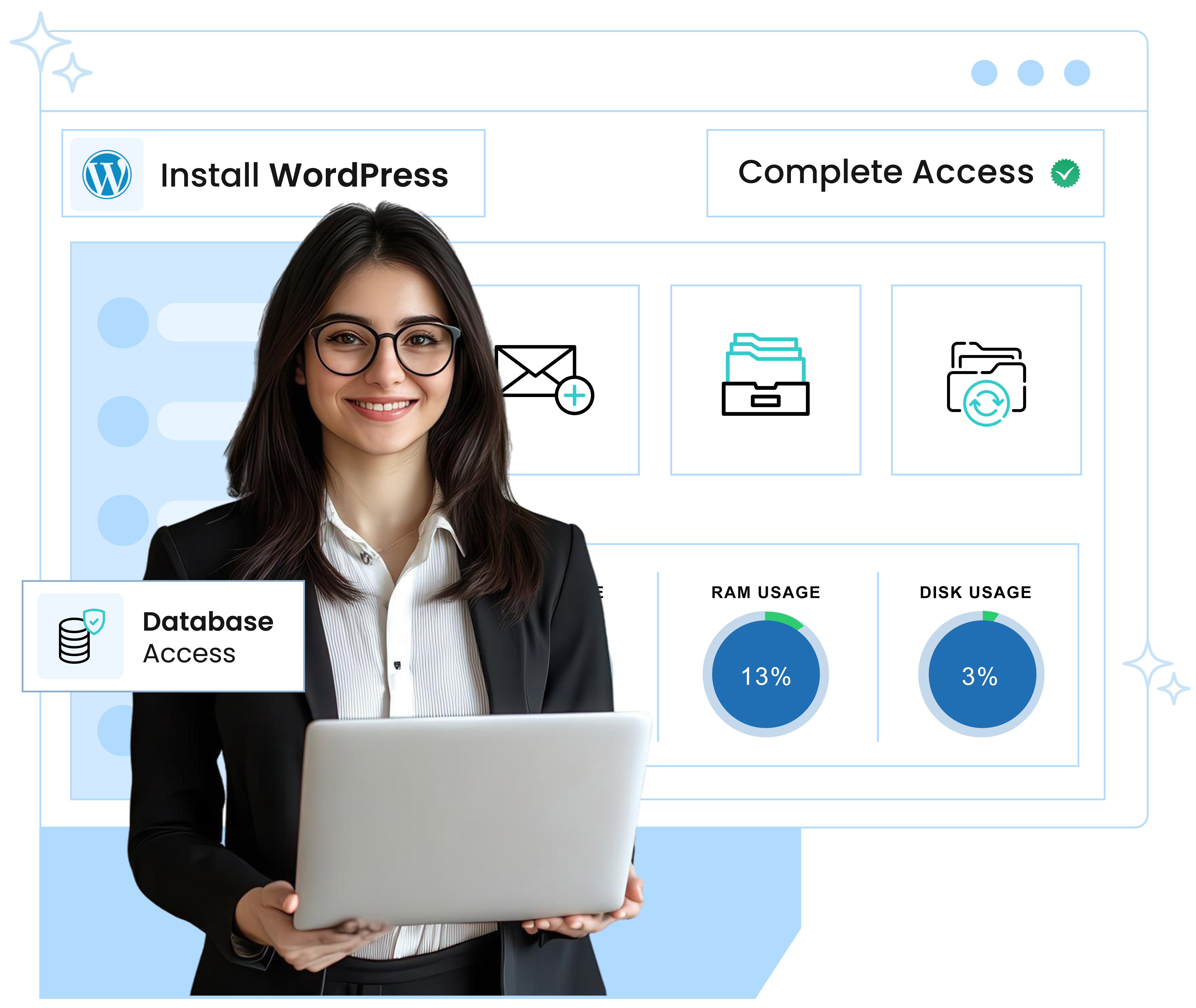 Manage everything from one dashboard