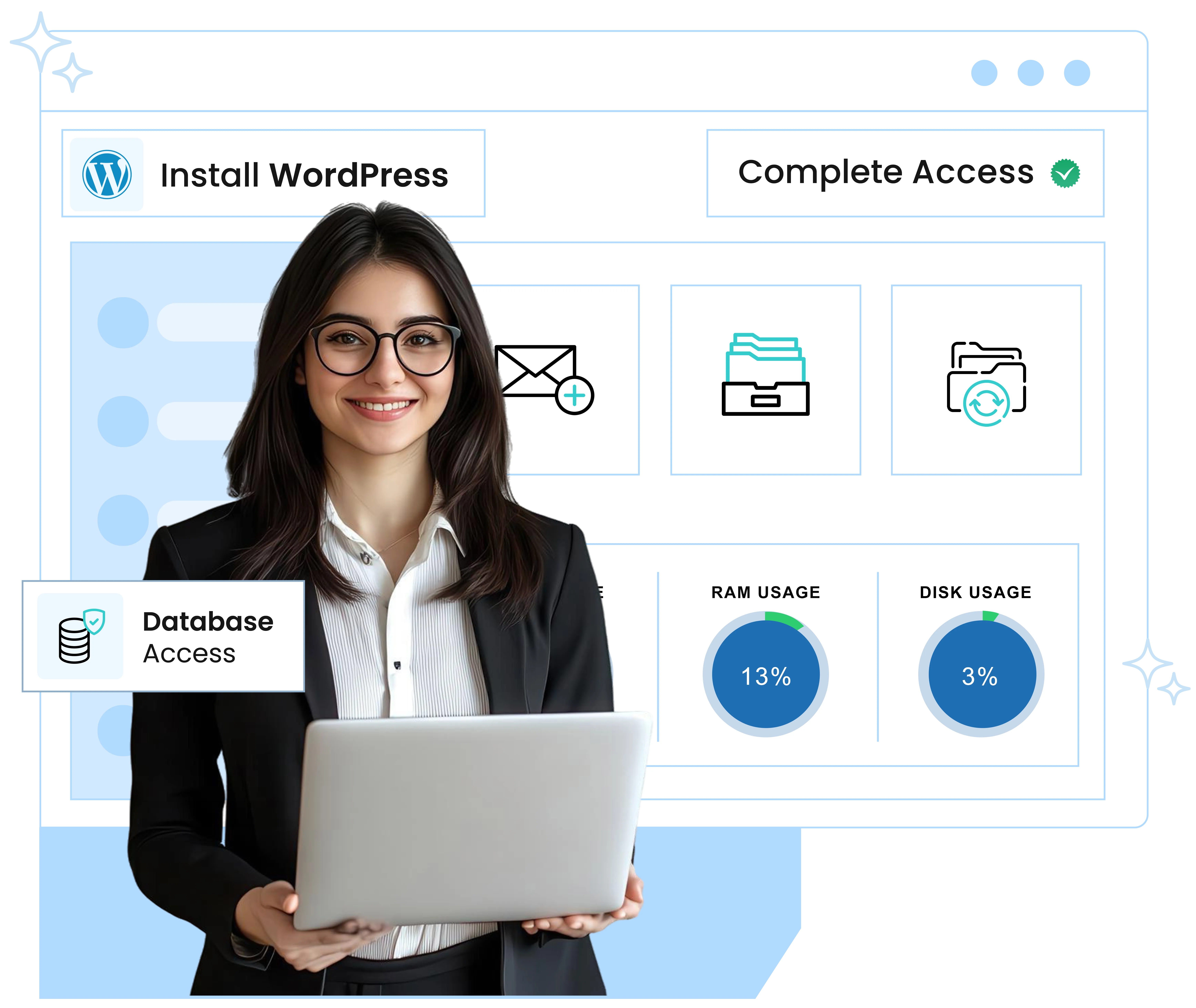 Manage everything from one dashboard