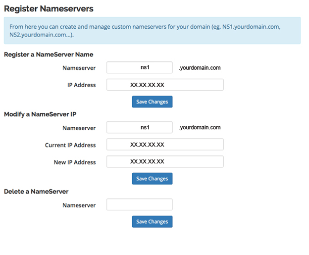 Deluxe Hosting Nameservers