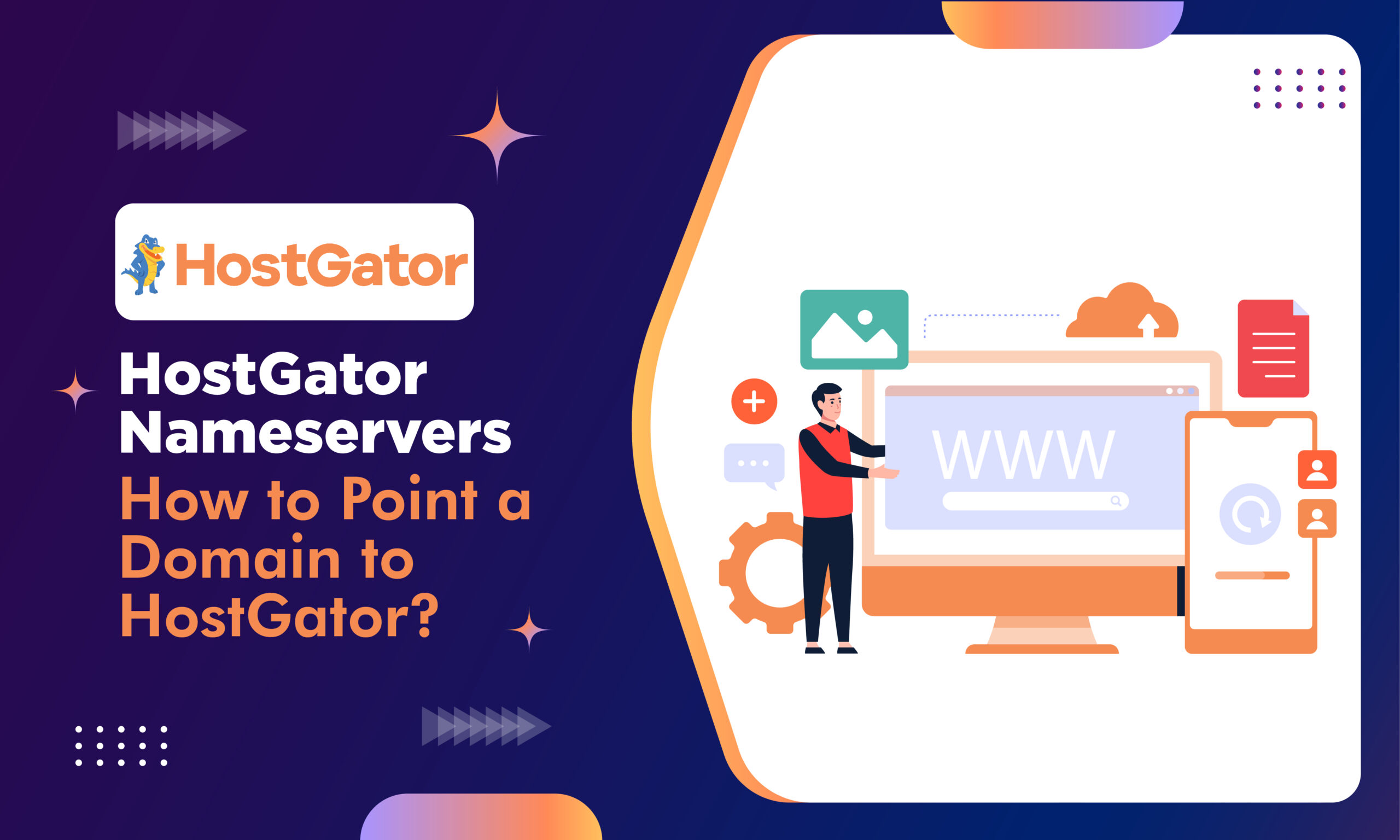 HostGator NameServers - How To Point A Domain To HostGator?