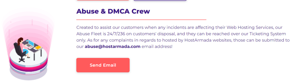 Hostarmada DMCA Crew