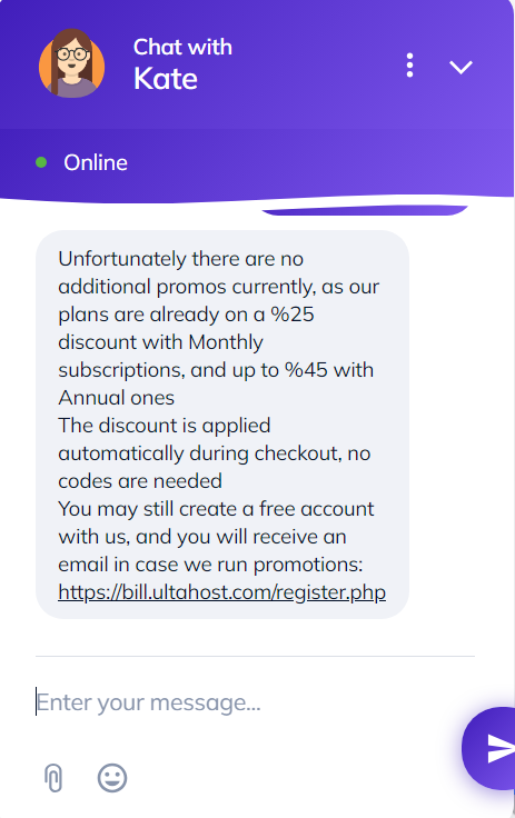 Ultahost order 2