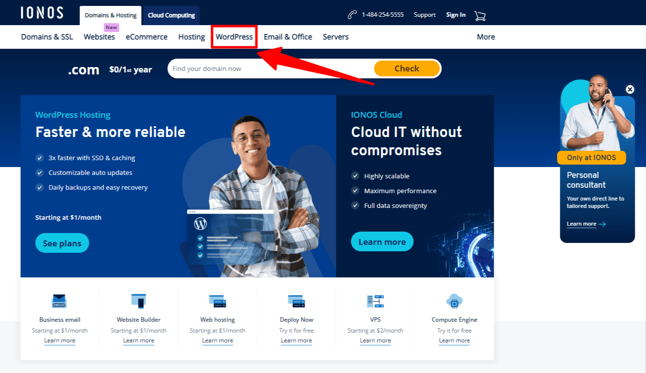 Order Hosting From IONOS - #1 Simple Steps By Step Guide