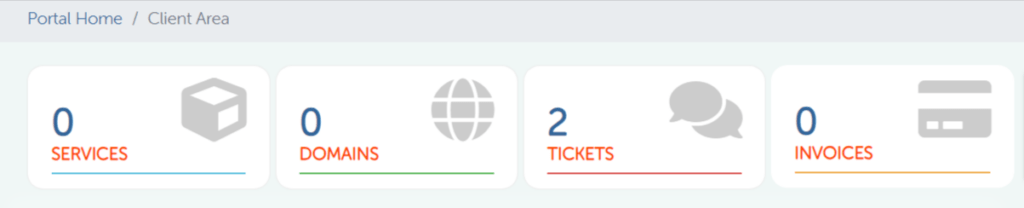 On the main page, you will easily find the tickets tab