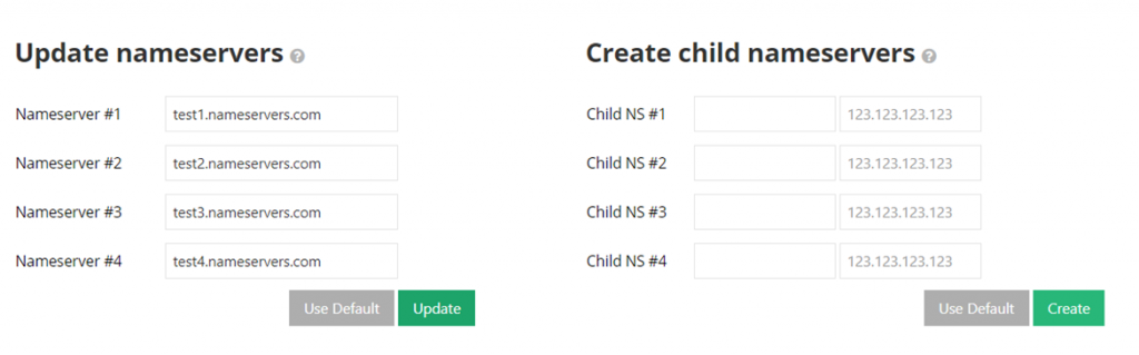 How to Change Your Nameservers