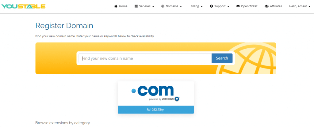 cheap domain name