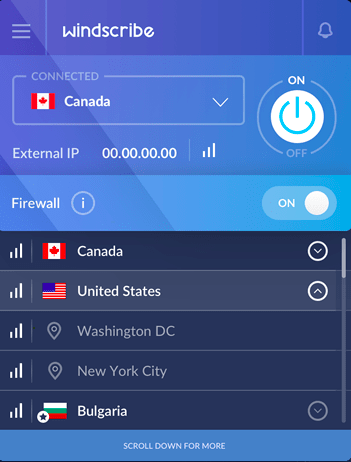 VPN Windscribe