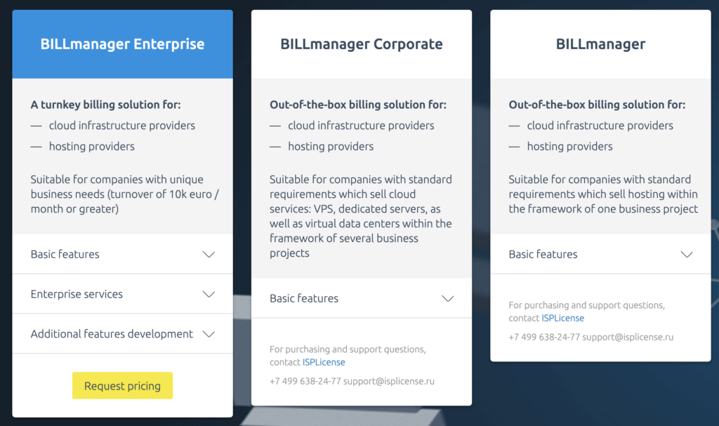 BillManager Pricing