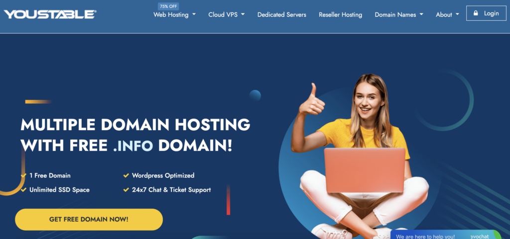 Youstable Best Cheap Web Hosting Provider