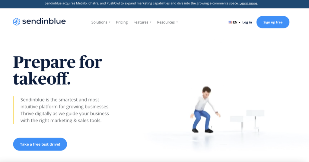 Sendinblue Best Email marketing Software