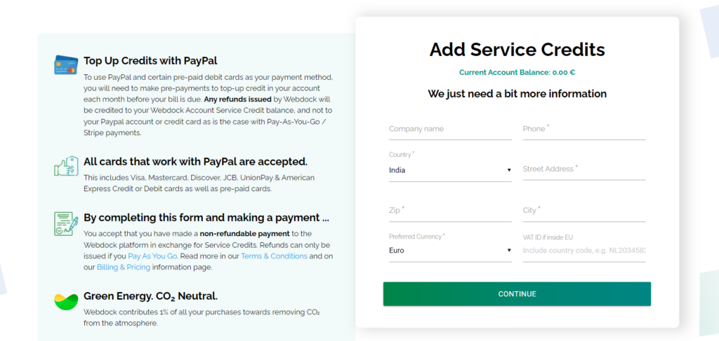 details about your company