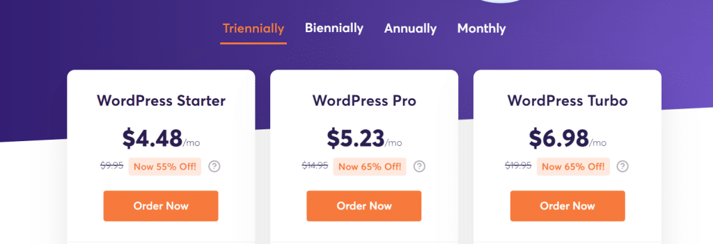 ChemiCloud WordPress Hosting Plans