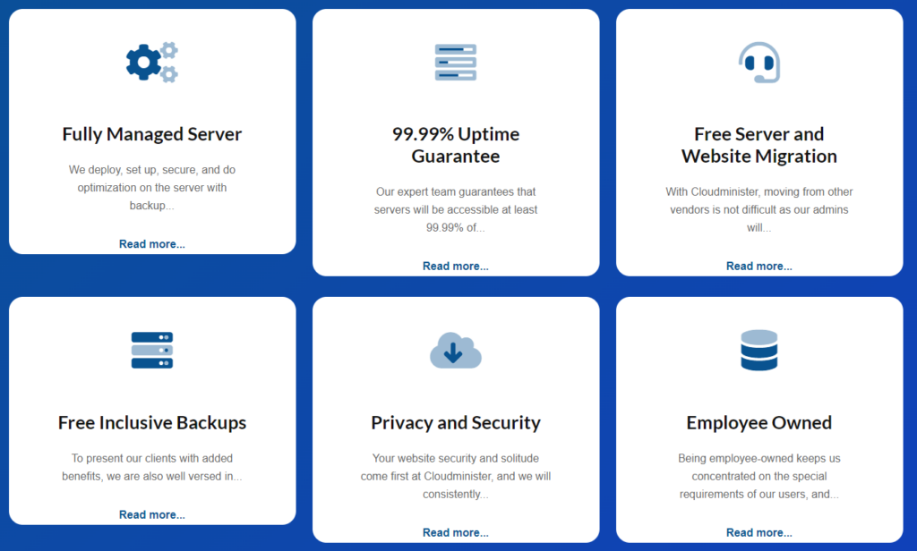 Key Features Of CloudMinister 