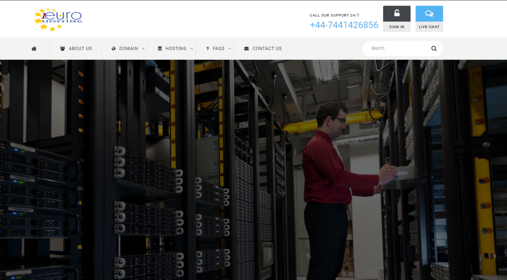 About 1Eurohosting 