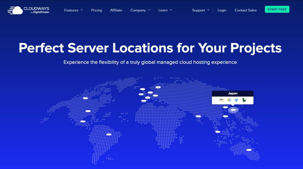 CloudWays Data Center Locations