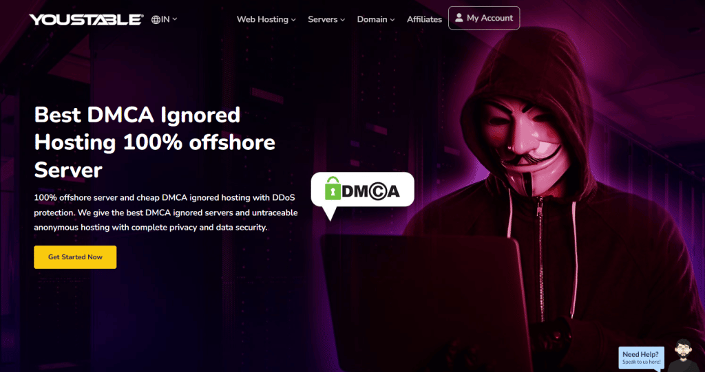 About YouStable dmca