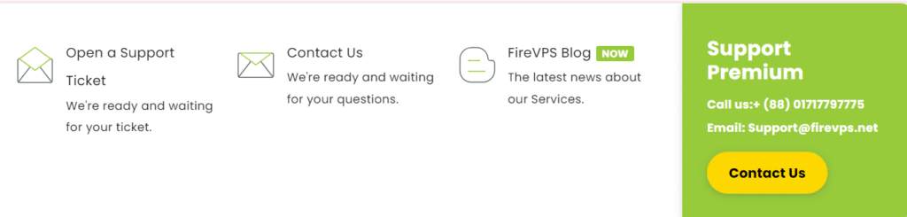 FireVPS Customer Support