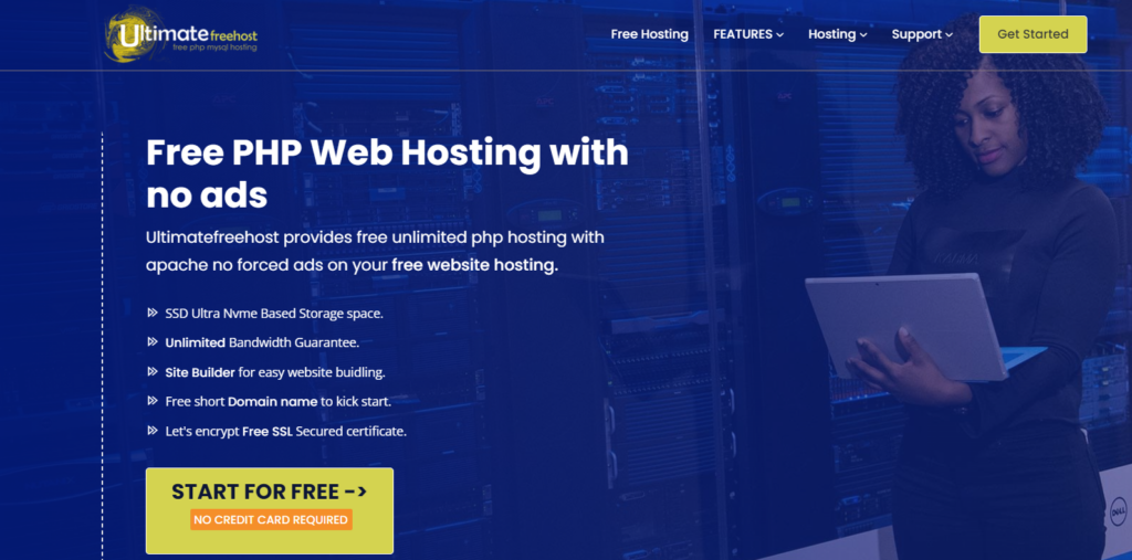 UltimateFreeHost Review