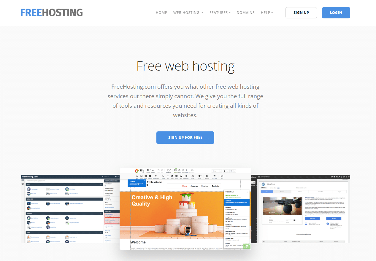 00 hosting. Бесплатный веб хостинг. Freehosting. High site программа.