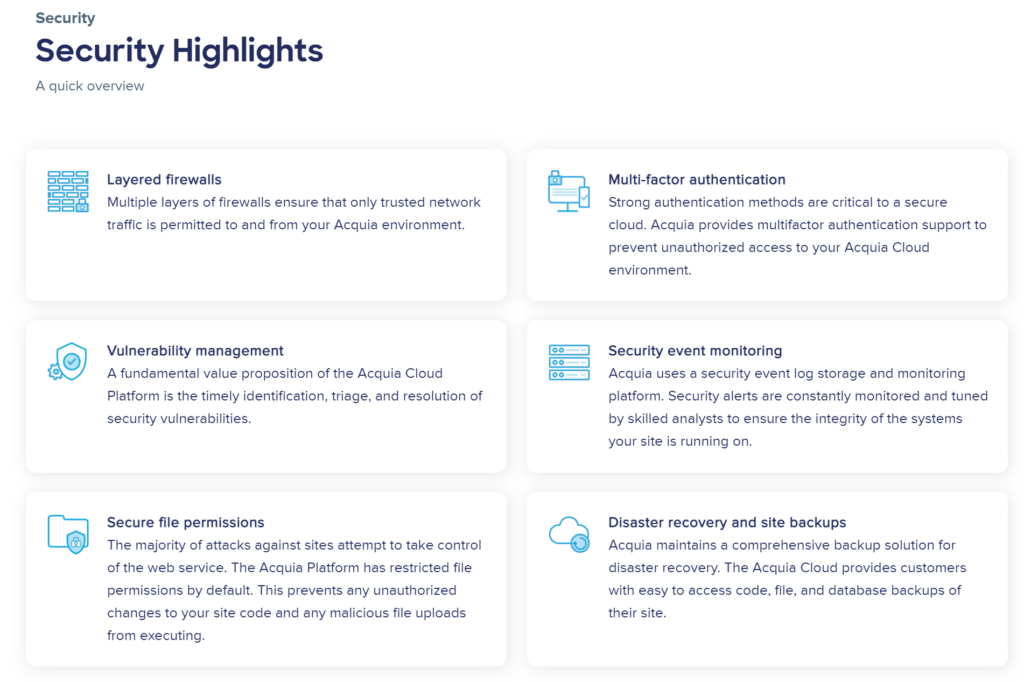 Acquia Security