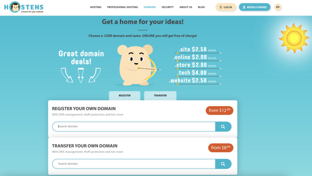 Hostens Domains 