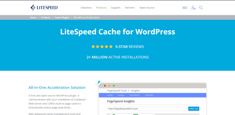 LiteSpeed Cache Pluging