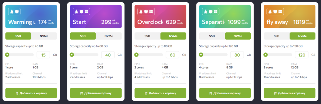 FirstVDS Plans