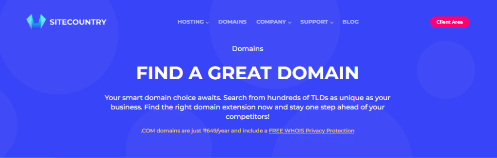 SiteCountry Domain