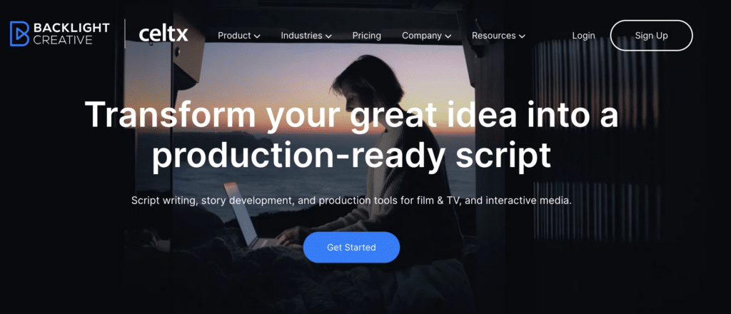 Celtx Screenwriting Software