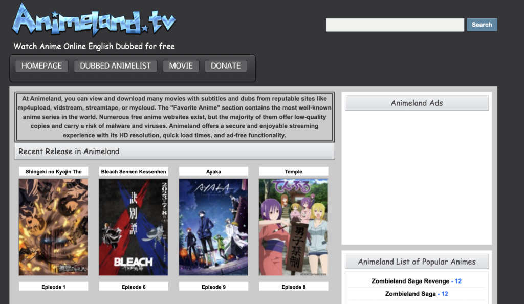 Download Animeland (Tv Anime)