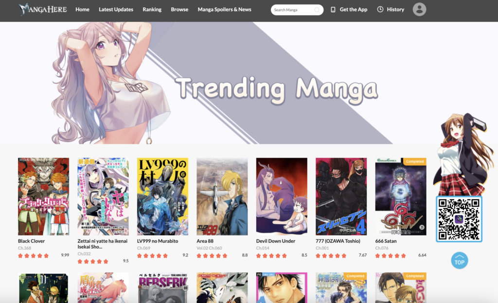 Read Manga Online For Free – The Biggest Manga Library