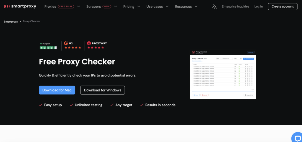 Proxy Checker Tools Smartproxy