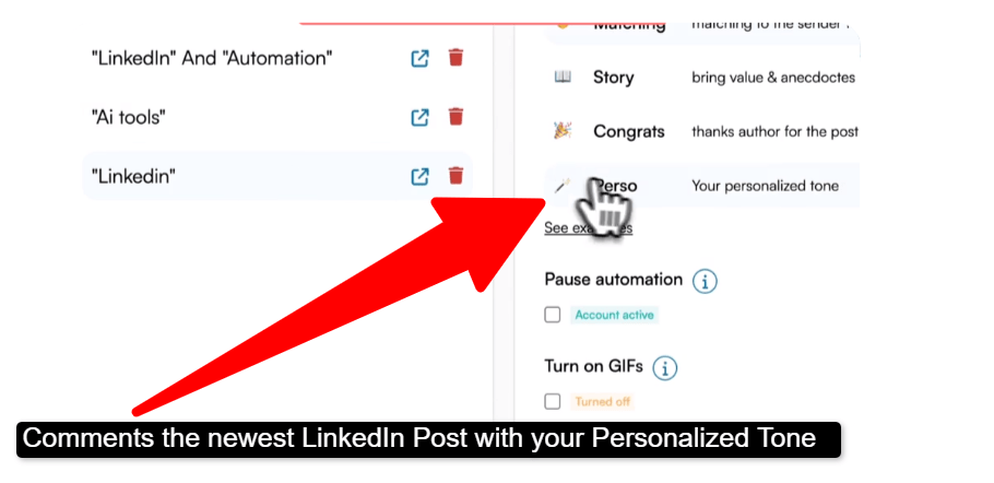 simple One-Click option