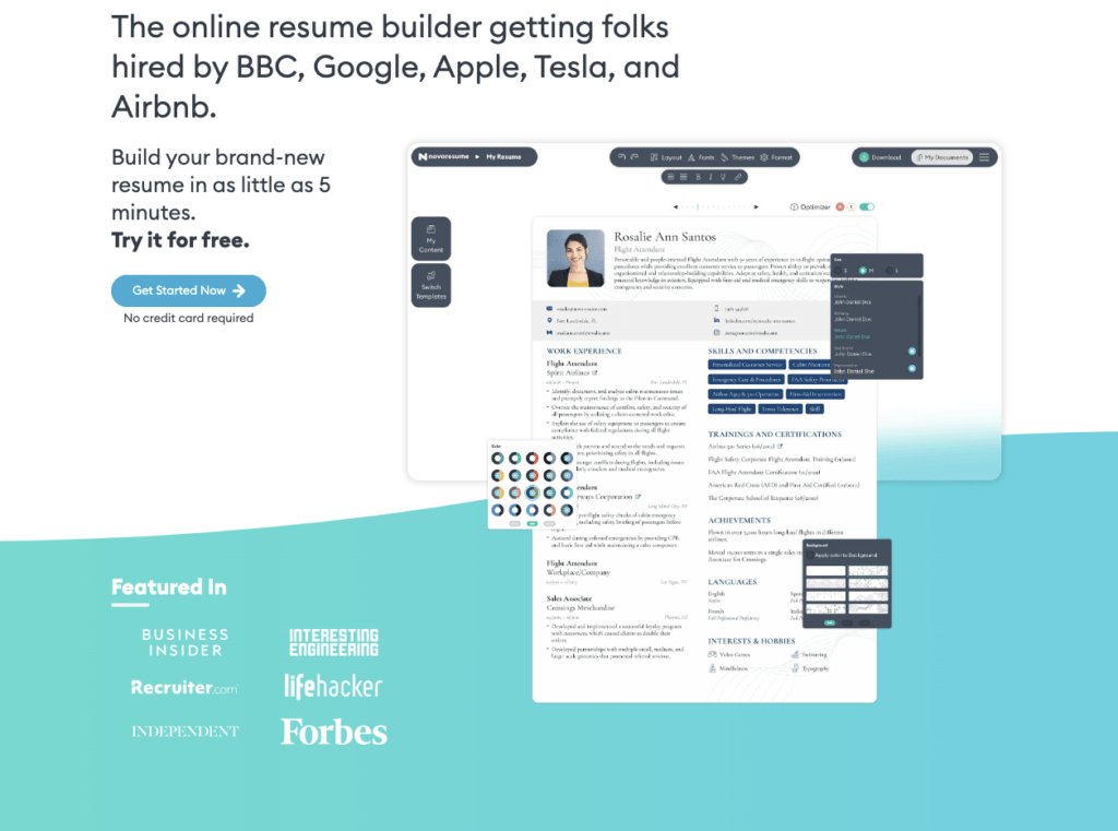 Novorésumé