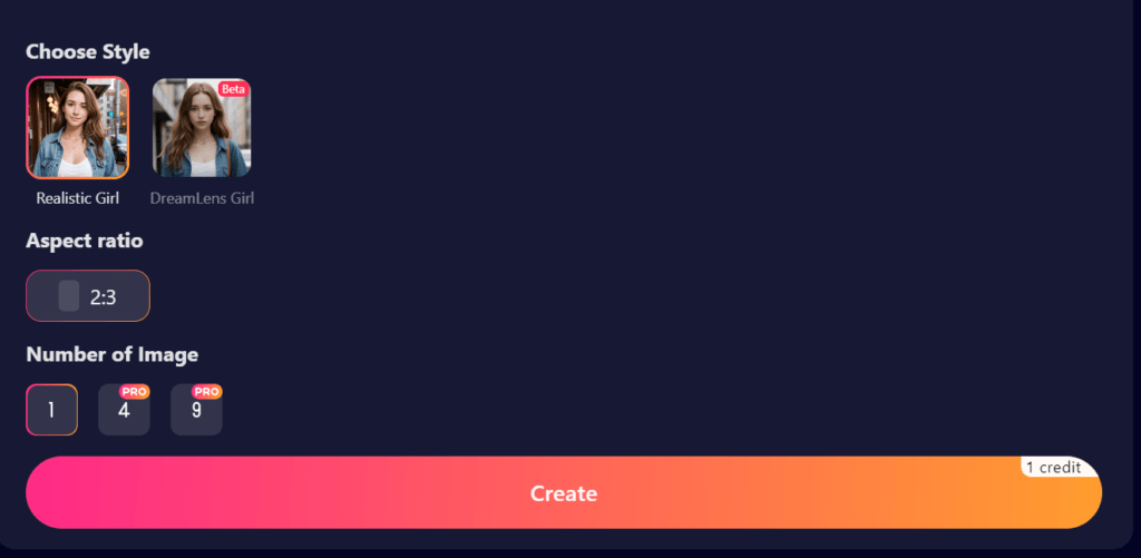 Then click the generate button to view s*xxier AI GirlFriend
