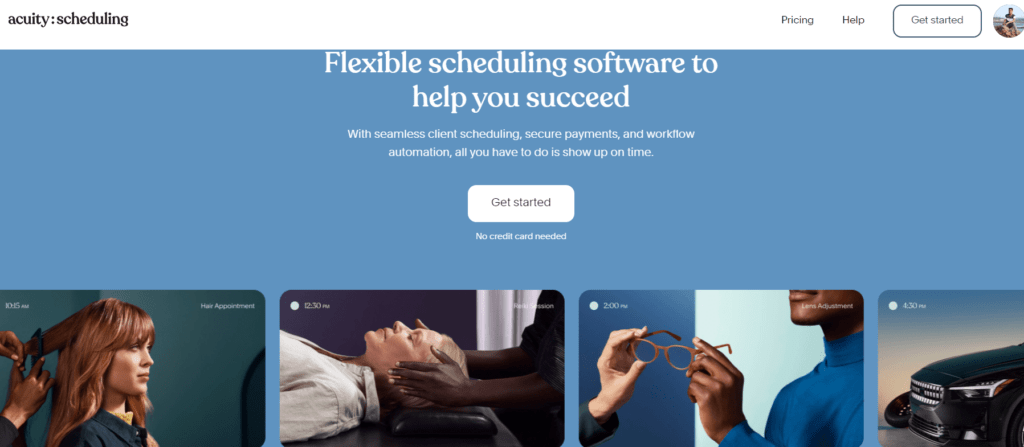 Acuity spa Software