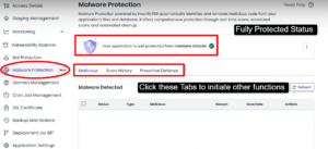 Der Malware-Schutz von Cloudways