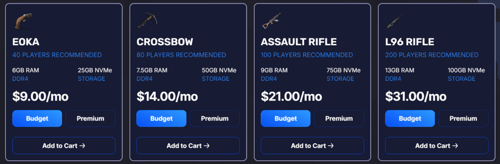 Gravel Rust gaming serve Plans