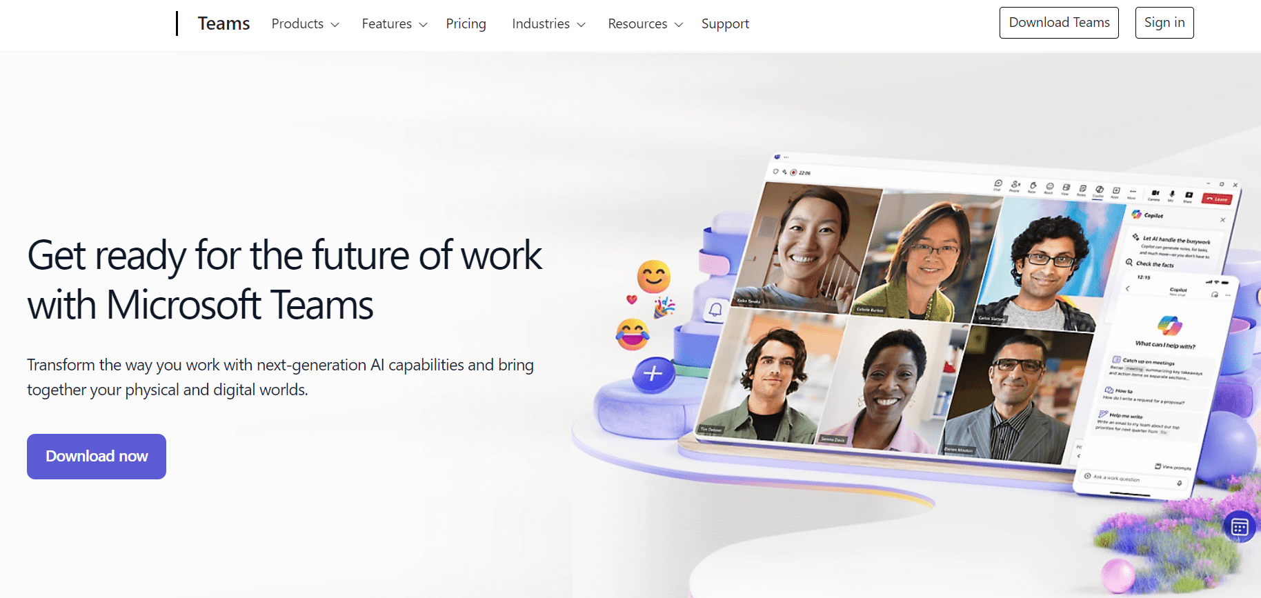 Microsoft team