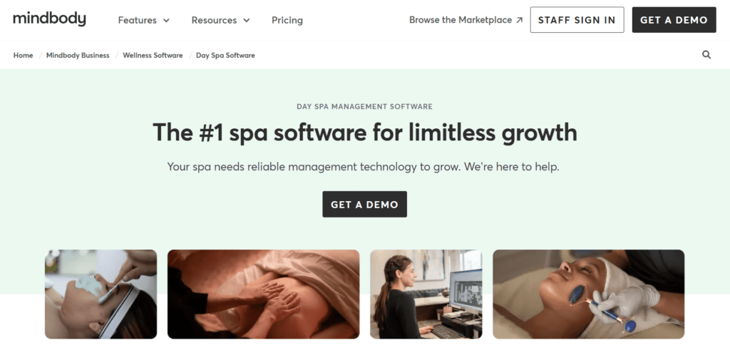 Mindbody SPA Software