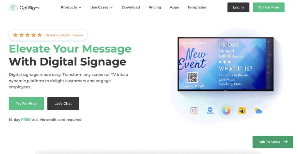 OptiSigns Digital Signage Software