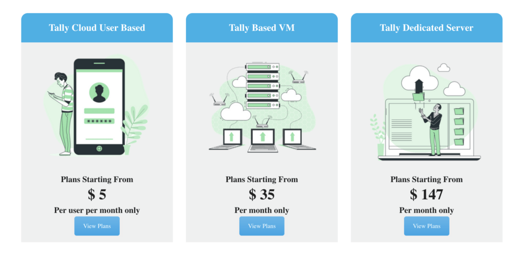 TallyCloudHub Plans