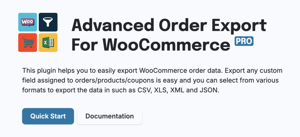 Advanced Order Export For WooCommerce
