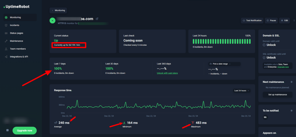 RapydCloud Uptime Test