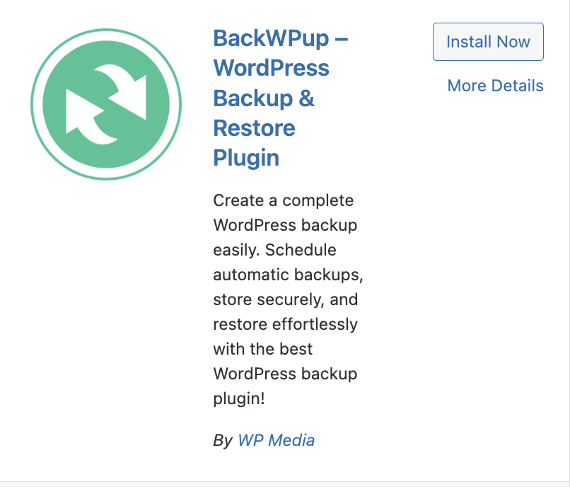 BackWPup