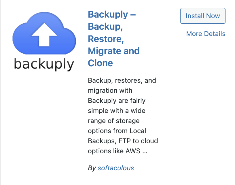 Backuply