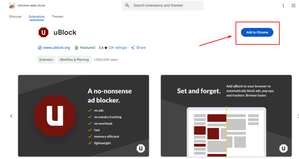 Click "Add to Chrome