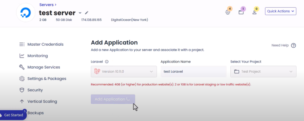 Deploying Laravel on Cloudways