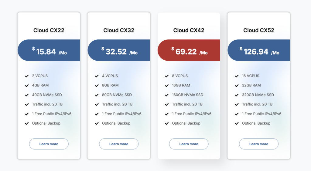 NomfroHost VPS Hosting Plans